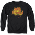 Elvis Presley Devil In Disguise Mens Crewneck Sweatshirt Black