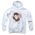 Elvis Presley Love Me Tender Kids Youth Hoodie White Officially Licensed