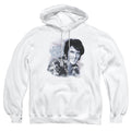 Elvis Presley Lonesome Tonight Mens Hoodie White Officially Licensed