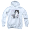 Elvis Presley Lonesome Tonight Kids Youth Hoodie White Officially Licensed