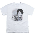Elvis Presley Lonesome Tonight Kids Youth T Shirt White Officially Licensed