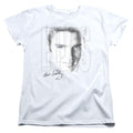 Elvis Presley Blue Eyes Womens T Shirt White Officially Licensed
