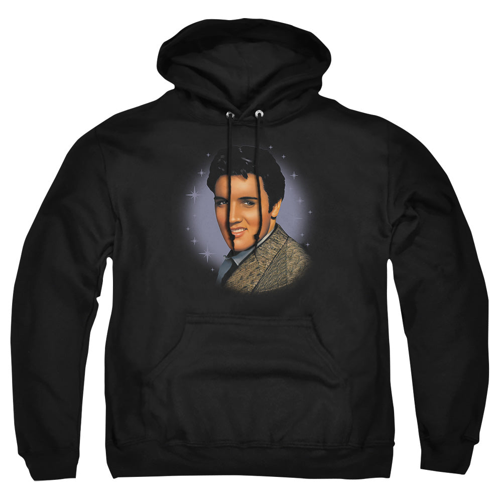 Elvis Presley Starlite Mens Hoodie Black Officially Licensed