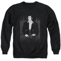 Elvis Presley Just Cool Mens Crewneck Sweatshirt Black