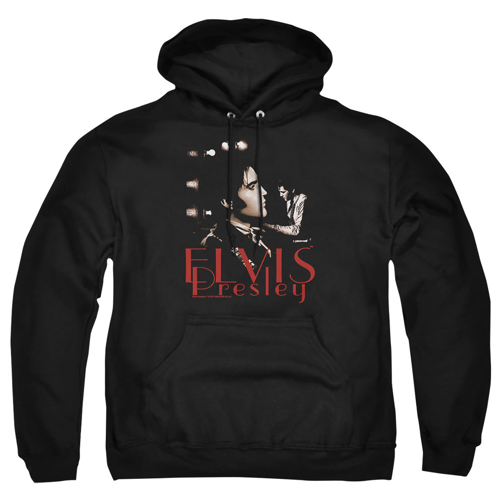 Elvis Presley Memories Mens Hoodie Black Officially Licensed