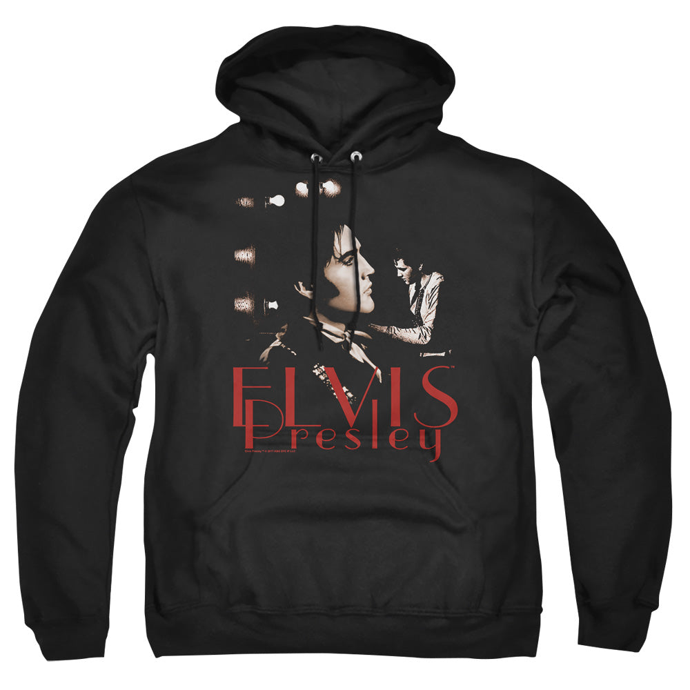 Elvis Presley Memories Mens Hoodie Black Officially Licensed