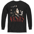 Elvis Presley Memories Long Sleeve Kids Youth T Shirt Black Officially Licensed