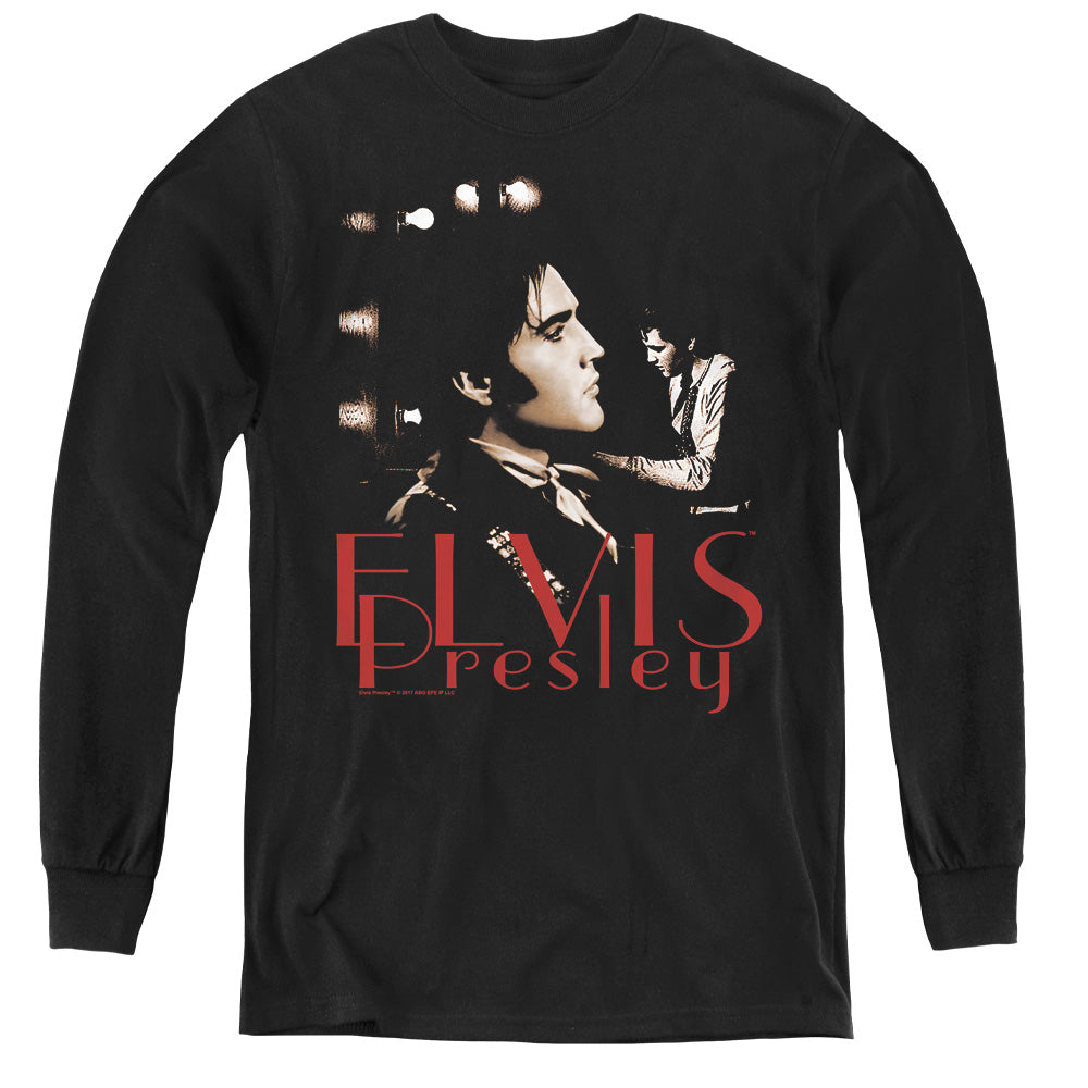 Elvis Presley Memories Long Sleeve Kids Youth T Shirt Black Officially Licensed