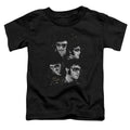 Elvis Presley Faces Toddler Kids Youth T Shirt Black Officially Licensed