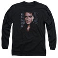 Elvis Presley Tough Mens Long Sleeve Shirt Black Officially Licensed Officially Licensed