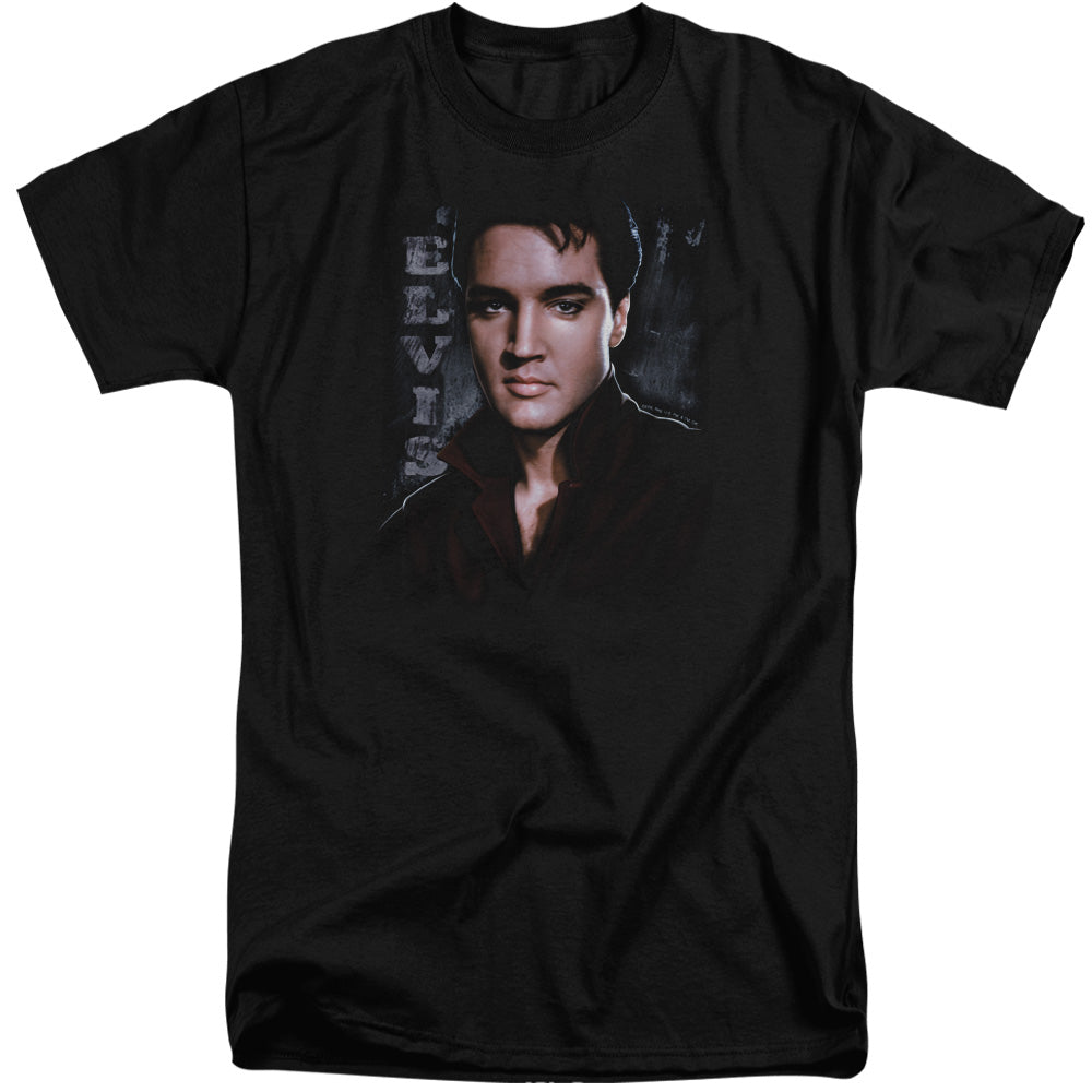 Elvis Presley Tough Mens Tall T Shirt Black Officially Licensed