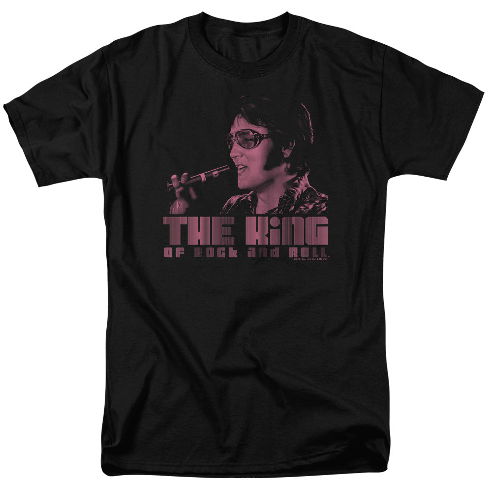 Elvis Presley The King Mens T Shirt Black Officially Licensed
