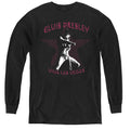 Elvis Presley Viva Las Vegas Star Long Sleeve Kids Youth T Shirt Black Officially Licensed