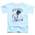 Elvis Presley Blue Vegas Toddler Kids Youth T Shirt Carolina Blue Officially Licensed