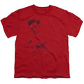 Elvis Presley on the Range Kids Youth T Shirt Red Officially Licensed