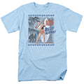 Elvis Presley Blue Hawaii Poster Mens T Shirt Light Blue Officially Licensed