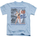 Elvis Presley Blue Hawaii Poster Juvenile Kids Youth T Shirt Light Blue Officially Licensed