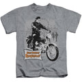 Elvis Presley Roustabout Poster Juvenile Kids Youth T Shirt Athletic Heather Officially Licensed