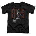 Elvis Presley Red Guitarman Toddler Kids Youth T Shirt Black Officially Licensed