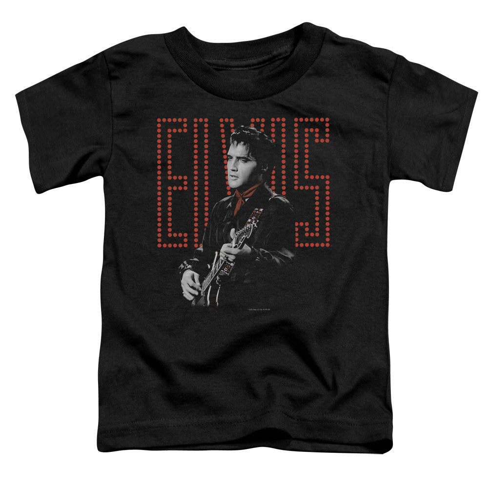 Elvis Presley Red Guitarman Toddler Kids Youth T Shirt Black Officially Licensed