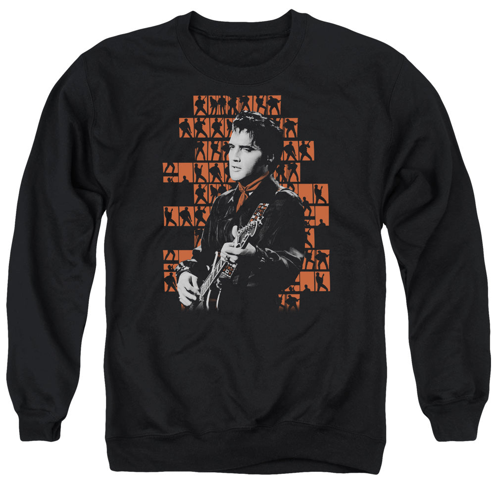 Elvis Presley 1968 Mens Crewneck Sweatshirt Black