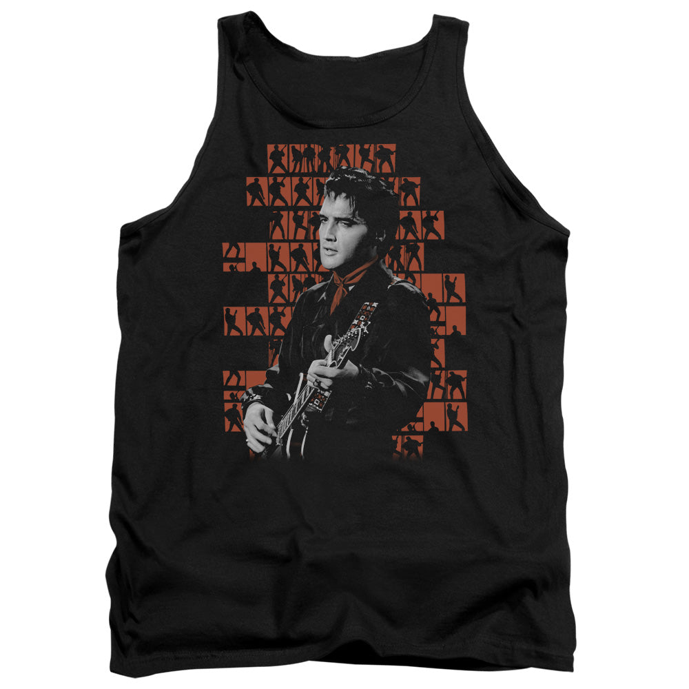 Elvis Presley 1968 Mens Tank Top Shirt Black Officially Licensed