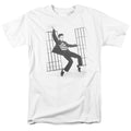 Elvis Presley Jailhouse Rock Mens T Shirt White Officially Licensed