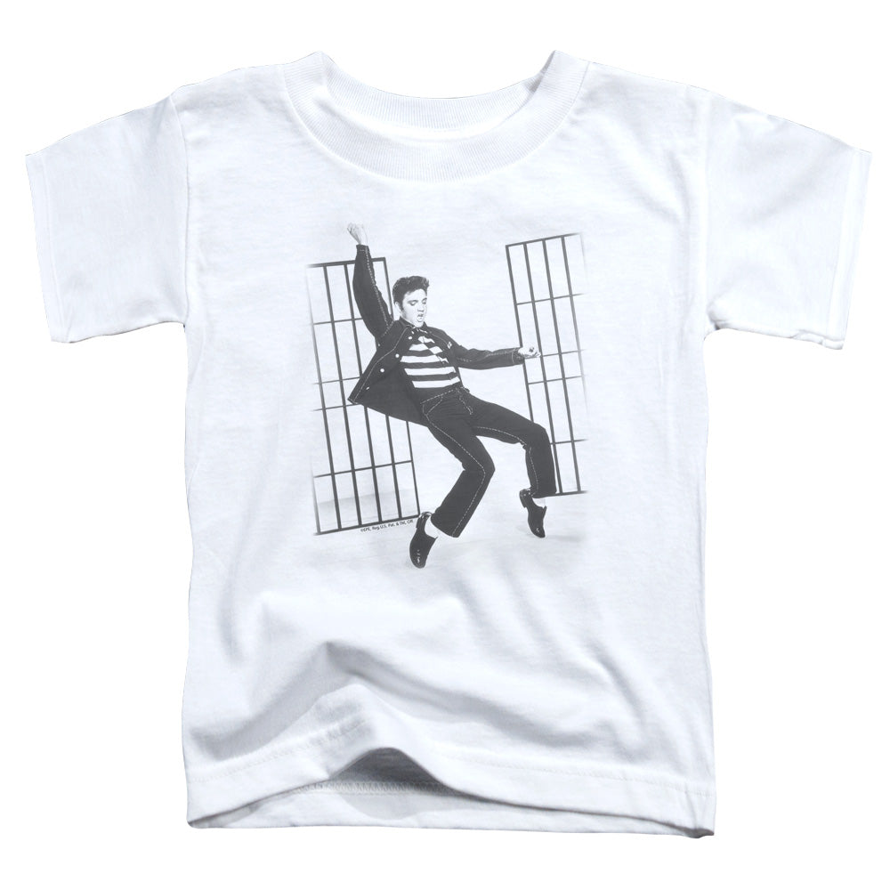 Elvis Presley Jailhouse Rock Toddler Kids Youth T Shirt White Officially Licensed