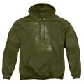 Elvis Presley Army Mens Hoodie Military Green Officially Licensed