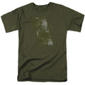 Elvis Presley Army Mens T Shirt Military Green Officially Licensed