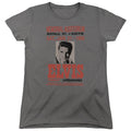 Elvis Presley Buffalo 1956 Womens T Shirt Charcoal Officially Licensed