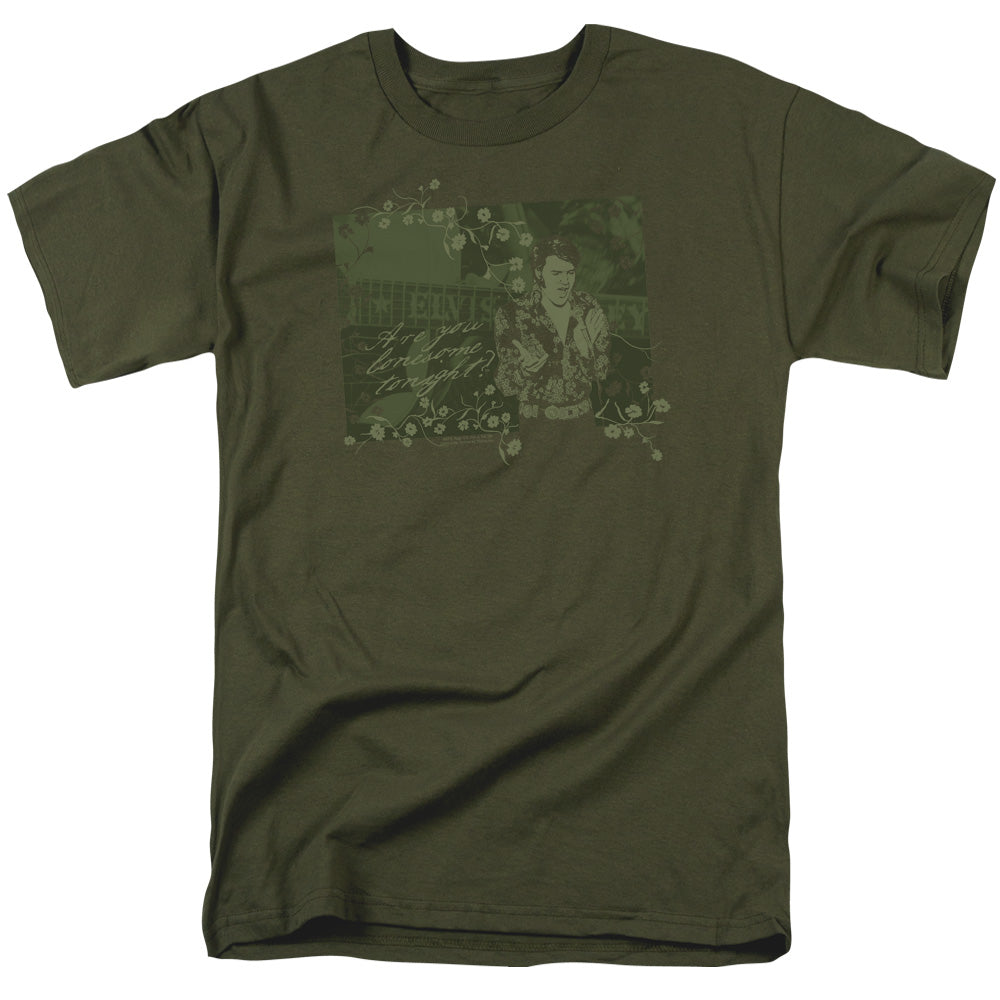 Elvis Presley That 70S Elvis Mens T Shirt Military Green Officially Licensed