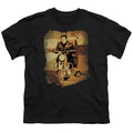 Elvis Presley Hit the Road Kids Youth T Shirt Black Officially Licensed