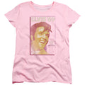 Elvis Presley Trouble With Girls Womens T Shirt Pink Officially Licensed