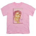 Elvis Presley Trouble With Girls Kids Youth T Shirt Pink Officially Licensed