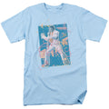 Elvis Presley Splatter Hawaii Mens T Shirt Carolina Blue Officially Licensed