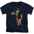 Elvis Presley Early Elvis Juvenile Kids Youth T Shirt Navy Blue Officially Licensed