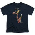 Elvis Presley Early Elvis Kids Youth T Shirt Navy Blue Officially Licensed