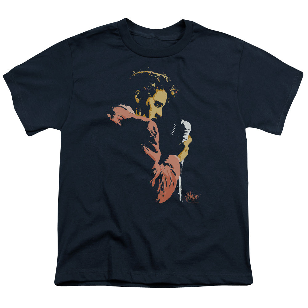 Elvis Presley Early Elvis Kids Youth T Shirt Navy Blue Officially Licensed
