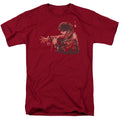 Elvis Presley Red Comback Mens T Shirt Cardinal Officially Licensed