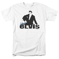 Elvis Presley Blue Suede Mens T Shirt White Officially Licensed