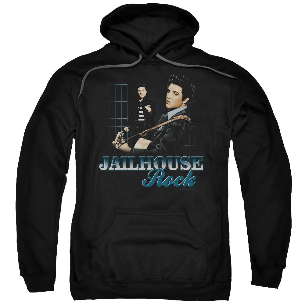 Elvis Presley Jailhouse Rock Mens Hoodie Black Officially Licensed