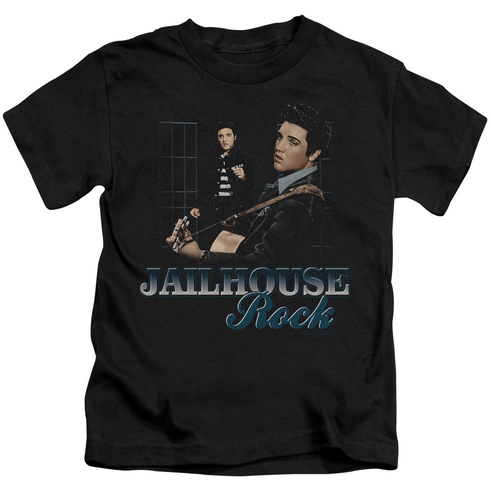 Elvis Presley Jailhouse Rock Juvenile Kids Youth T Shirt Black Officially Licensed
