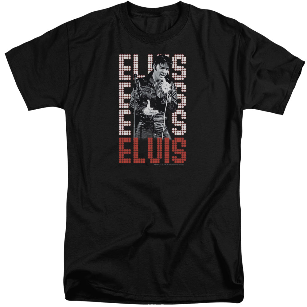 Elvis Presley 1968 Mens Tall T Shirt Black Officially Licensed
