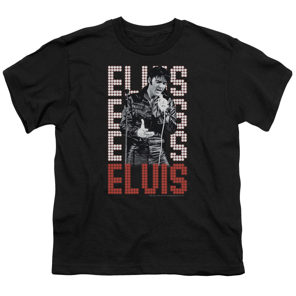 Elvis Presley 1968 Kids Youth T Shirt Black Officially Licensed