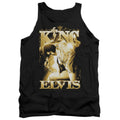 Elvis Presley The King Mens Tank Top Shirt Black Officially Licensed