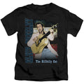 Elvis Presley Memphis Juvenile Kids Youth T Shirt Black