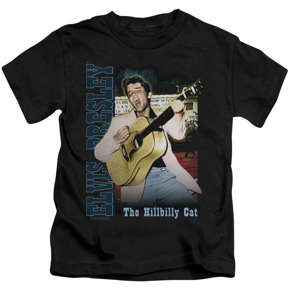 Elvis Presley Memphis Juvenile Kids Youth T Shirt Black