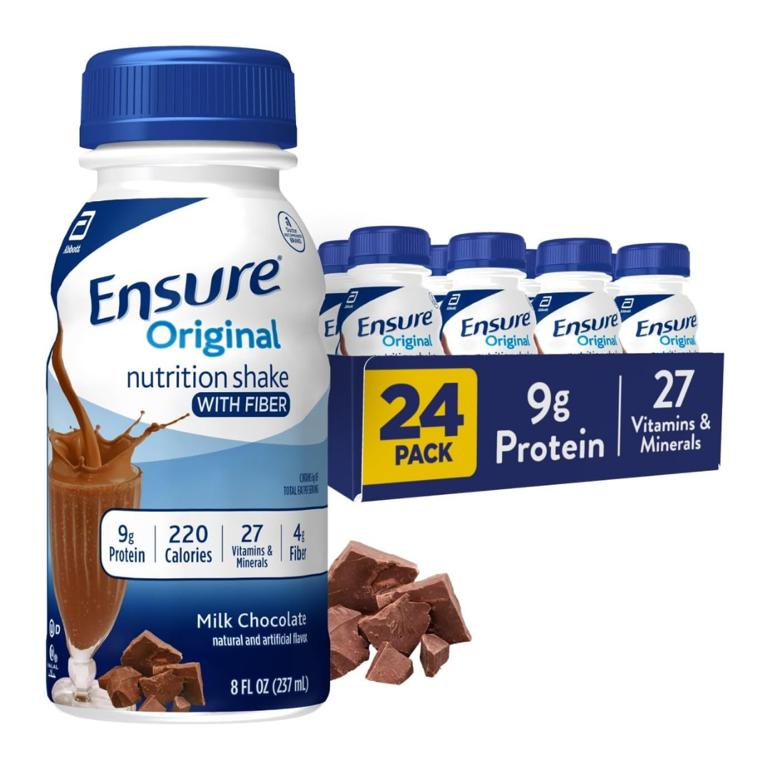 Ensure Nutrition Shake Chocolate Flavor 8 oz Bottles (24 pack)