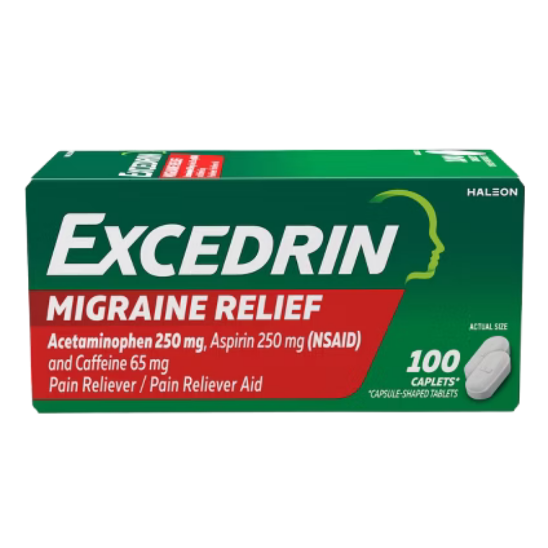 Excedrin Migraine Acetaminophen/Aspirin/Caffeine Tablets (24 count)